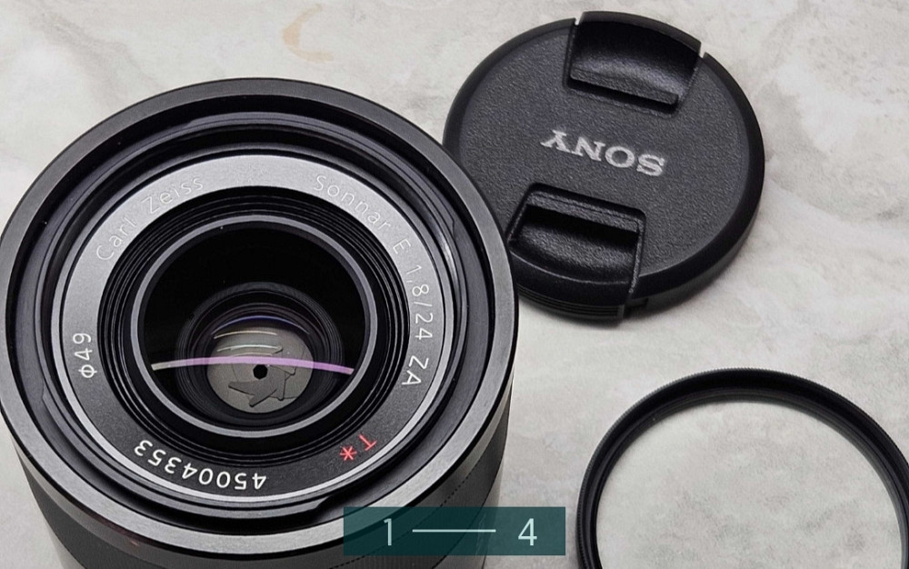 Топовий об'єктив Объектив Sony E 24 mm f/1.8 Zeiss Sonnar Київ - фото 4