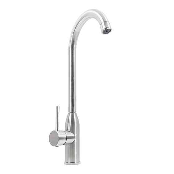 PLATINUM Змішувач кухонний нержавійка Platinum 26 FHP (7456) Киев