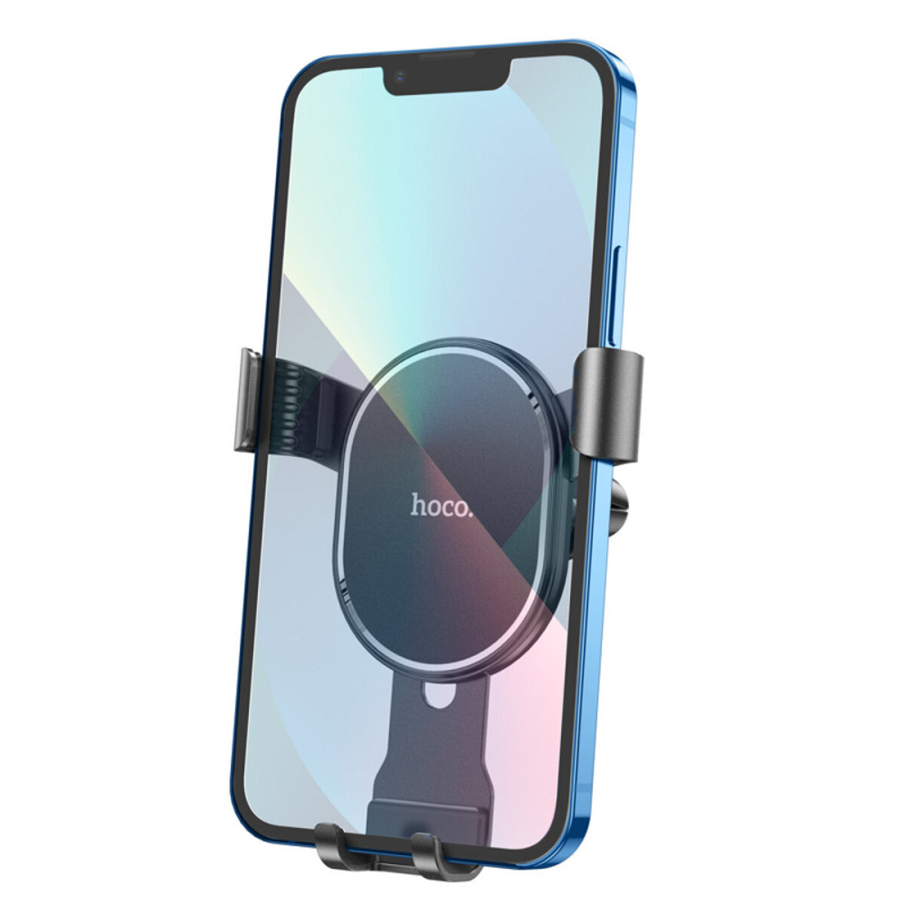 Тримач для мобільного HOCO CA56 Plus Armor metal gravity car holder Black Київ - фото 4