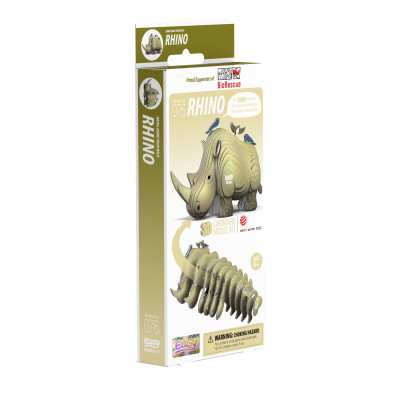 Пазл Eugy 3D Зоопарк Носорог (XEG-076) Винница - изображение 2