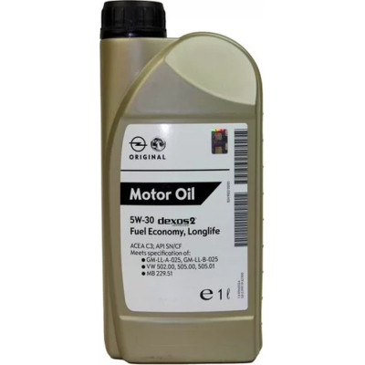 Моторна олива General Motors dexos2 5W-30, 1л (7153) Вінниця - фото 1