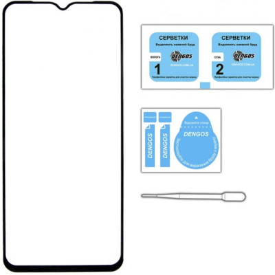 Скло захисне Dengos Full Glue Realme 9 4G (TGFG-216) Вінниця - фото 3