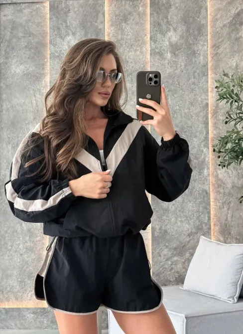 Жіночий костюм двійка з жатої плащівки Одеса - фото 6
