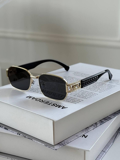 Модные очки унисекс на среднее лицо с металлической оправой MasterSem Киев - изображение 5