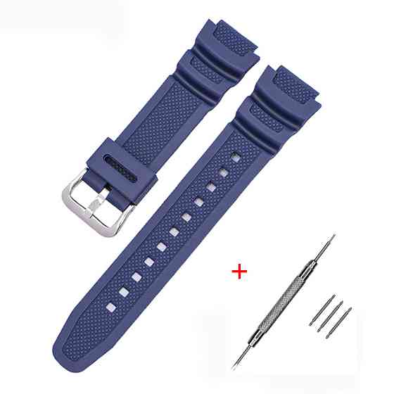 Ремінець для Casio G-Shock AE-1000/1200 Dark Blue SI SBR Київ