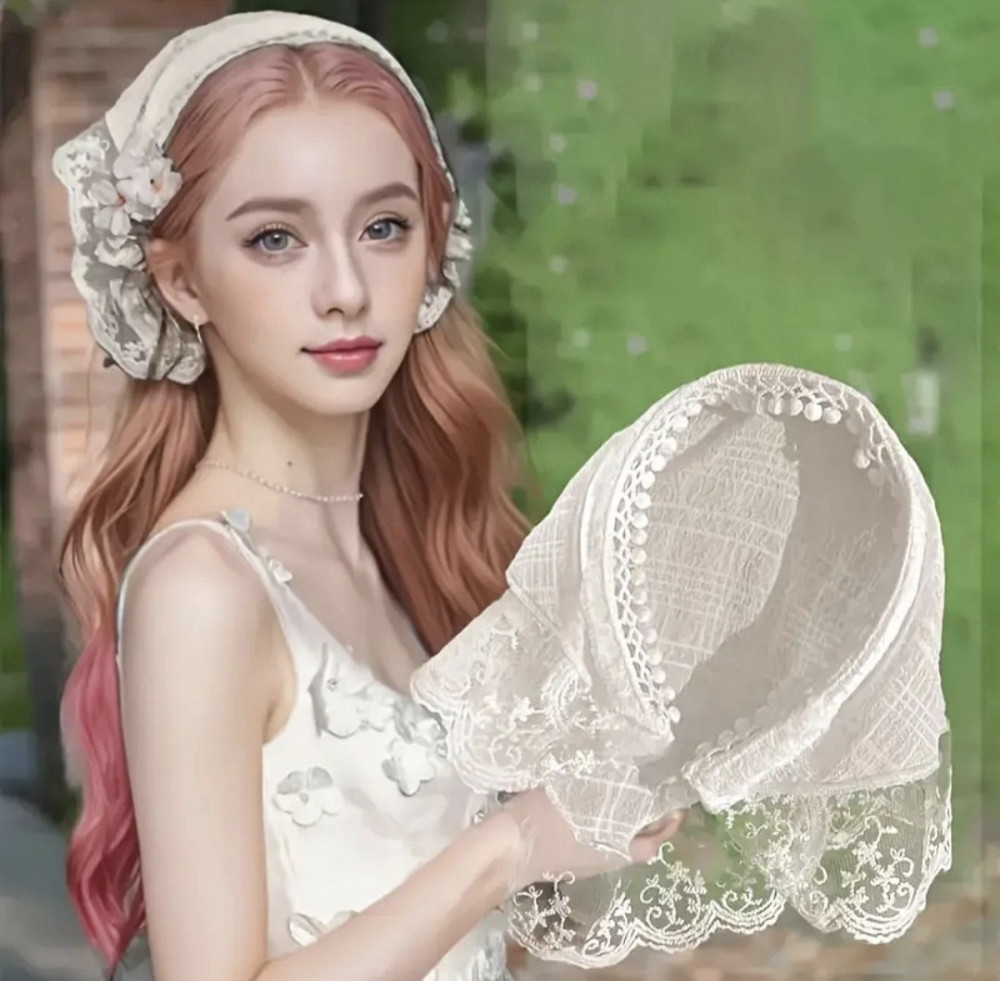 Хустка-обруч для волосся Бежевий Смела - изображение 1