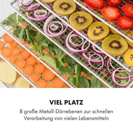 Дегідратор Fruit Jerky Steel 8 Klarstein Німеччина Рівне