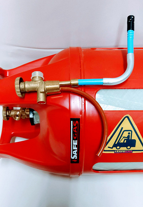 Газовий композитний балон 47 л для авто навантажувачів із запобіжним клапаном CАVAGNA Італія. Київ - фото 7