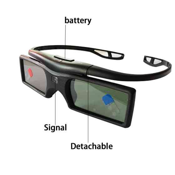 3D очки G15 для проекторов с зарядкой USB Киев