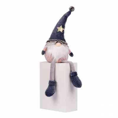 Прикраса декоративна Novogod`ko Гном з зіркою, 59 см, LED (973727) Вінниця