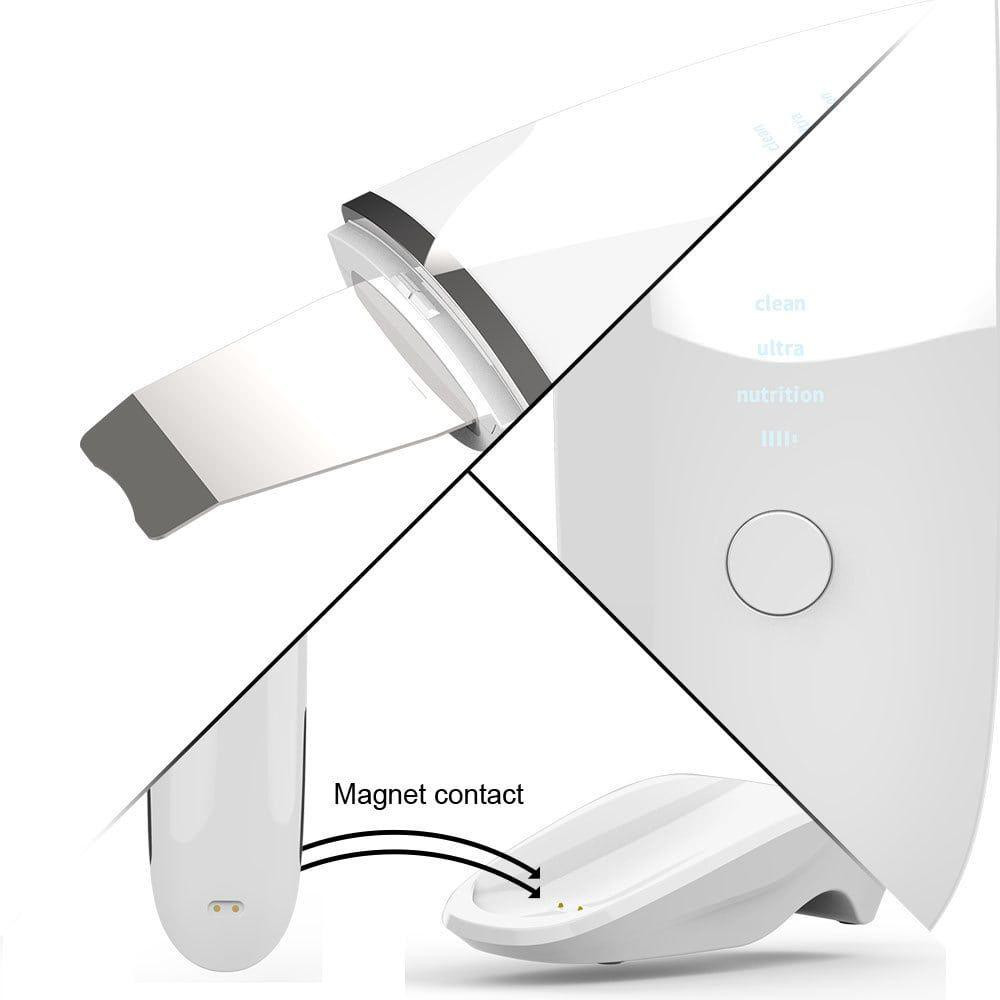 Скрабер для чистки и подтяжки лица ультразвуковой портативный+ Ионизация+ Антибактериальная терапия+ Сонофорез Днепр - изображение 8