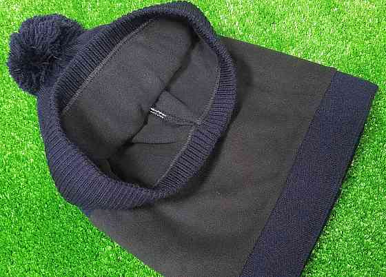 Комплект шапка + баф AUDI RACING Sport Pom Pom Fleece Київ