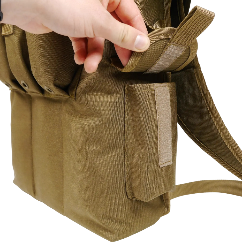 Тактичний рюкзак для пострілів РПГ-7 Кордура Койот. Сумка для РПГ-7, сумка для пострілів РПГ Київ - фото 9