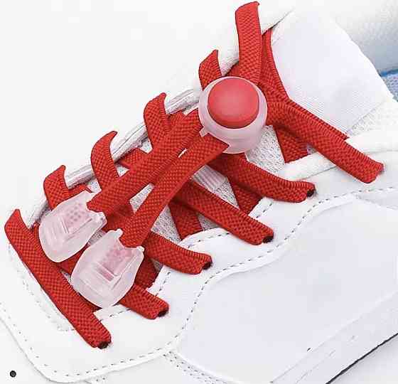 Шнурки еластичні без зав'язок з пластиковими фіксаторами Смела