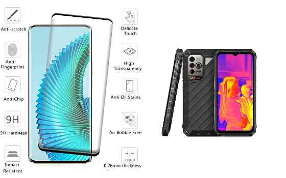 Захисне скло HyperGlass Pro для Ulefone Armor 18 Ultra, 18T, 18T Ultra – максимальна чутливість та захист Київ