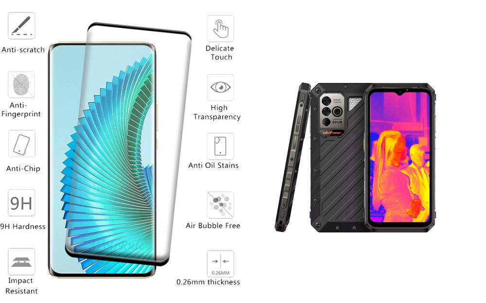 Захисне скло HyperGlass Pro для Ulefone Armor 18 Ultra, 18T, 18T Ultra – максимальна чутливість та захист Київ - фото 2