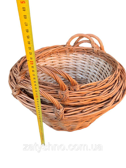 Набір кошиків на дрова або квіти плетені. Київ - фото 3