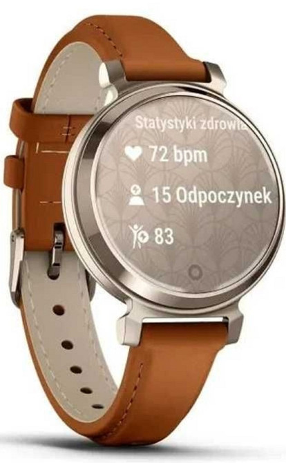 Часы: Garmin Lily 2 Classic Cream Gold With Tan Leather Band. Харків - фото 6