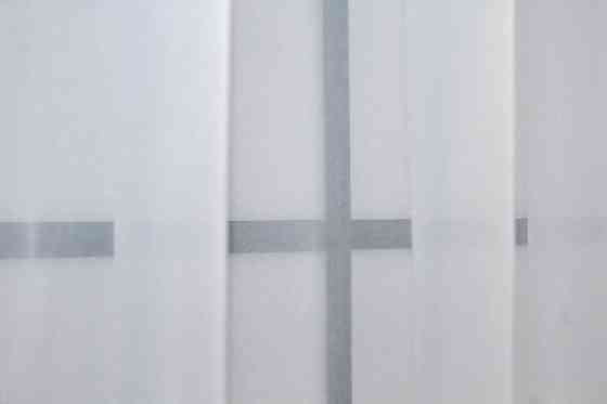 Тюль на люверсах VR-Textil н101 Шифон однотонний Білий 600х250 см (47-007) Київ