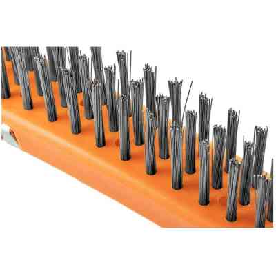 Щетка по металлу Neo Tools 3х19 рядов, прямая проволока 0.3мм, 345мм, двухкомпонентная рукоятка (39-012) Винница