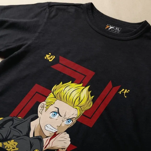 Футболка для подростка мальчика с принтом Токийские Мстители Такемичи Ханакаге Размер 160 Anime10605 Днепр - изображение 4