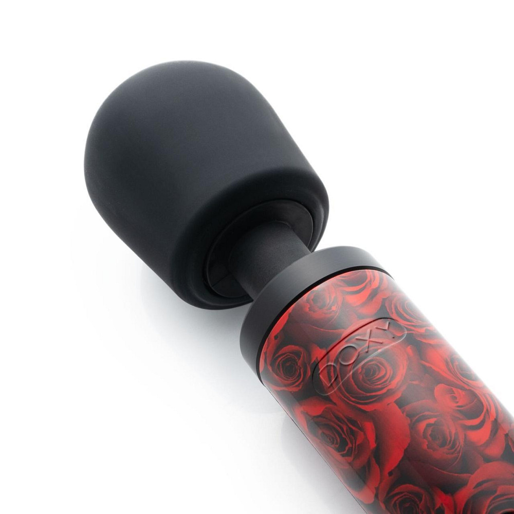 Вібромасажер DOXY Original ROSE PATTERN, дуже потужний, живлення 220В, пульсівні вібрації Sex Aura Київ - фото 3