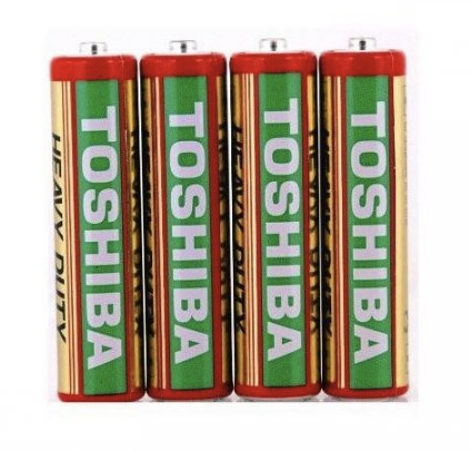 Акумулятор Toshiba R6/AA, DUTY HEAVY, червоний Дніпро - фото 1