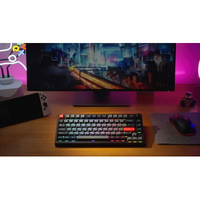 Клавиатура Lemokey P1 Pro Super Banana RGB Wireless/Bluetooth/USB Carbon Black (P1P-M4-UA) Винница - изображение 5