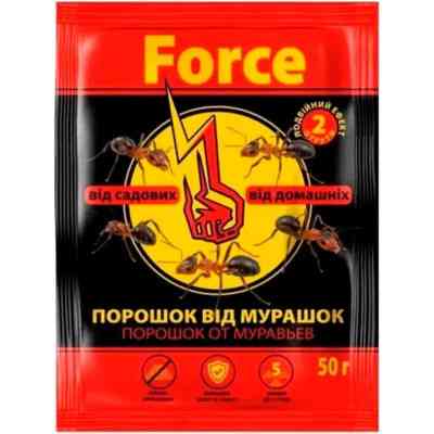 Порошок от насекомых Force От муравьев 50 г (4820214191150) Винница