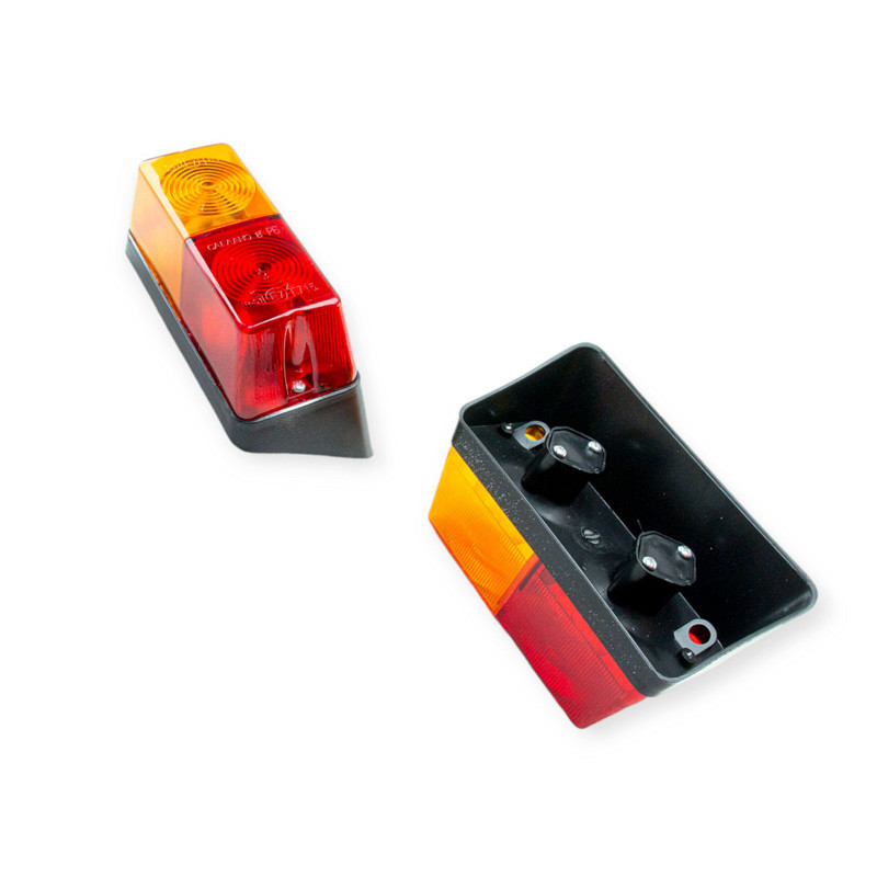 Фонарь задний пластик ФП-209П (к-кт 2 шт) Тайвань тракторный Мукачево - изображение 1