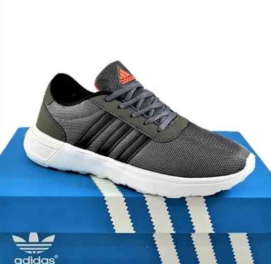 Кросівки Adidas Чоловічі Сірі Адідас BOOST (розміри: 41,42) Відеовідвідвід Дніпро