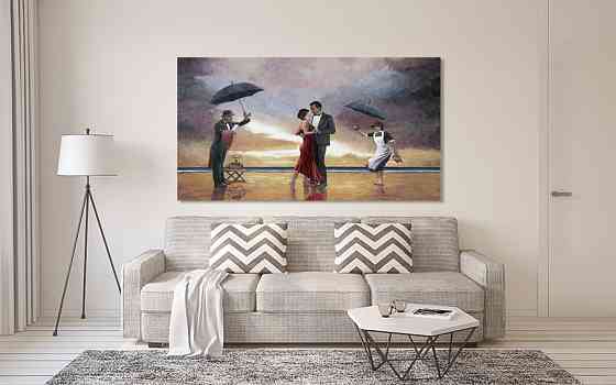 Картина полотно у вітальню / спальню    Закохані     MLP_403 ( 60х30см ) 80x120 см Київ