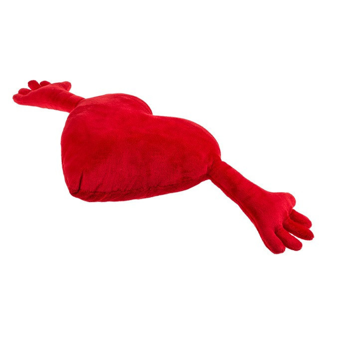 М'яка іграшка серце Red plush heart with arms 70 cm Sex Aura Київ - фото 3