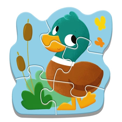 Пазл Trefl Baby Classic Детеныши животных (5900511361353) Винница - изображение 5