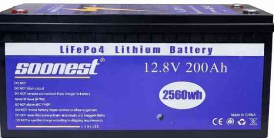 Аккумулятор LiFePO4 Soonest 12.8V 200Ah (литий-железо-фосфатный) Харьков
