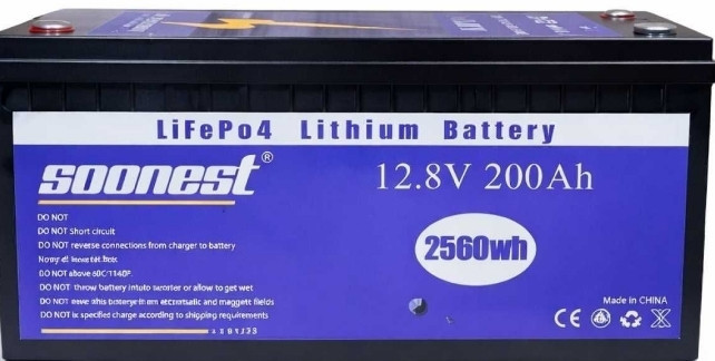 Акумулятор LiFePO4 Soonest 12.8V 200Ah (літій-залізо-фосфатний) Харків - фото 2