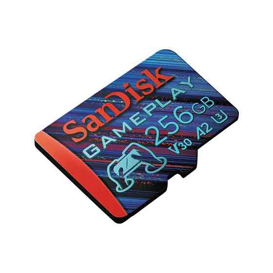Карта пам'яті microSDXC (UHS-1 U3) SanDisk GamePlay A2 256Gb class 10 V30 (R190MB/s,W130MB/s) Одеса