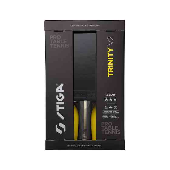 Ракетка для настольного тенниса Stiga Trinity 3 Star ver.2 FL (1213-1208-35) Киев