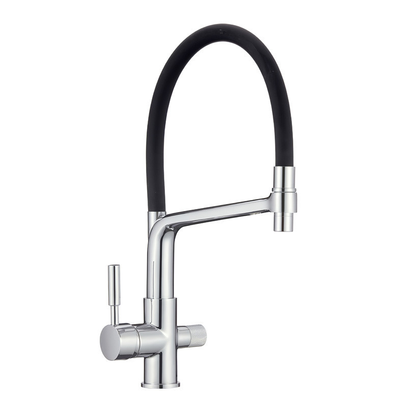 Змішувач для кухні Mixxus Premium BAROLO 021 із підключенням під фільтр латунь/хром (MI5926) Чернівці - фото 2