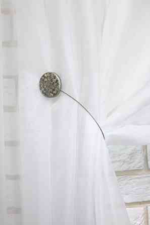 Магніти для штор і гардин (109м) Родос набір 2 шт Сатин (81-020) Київ