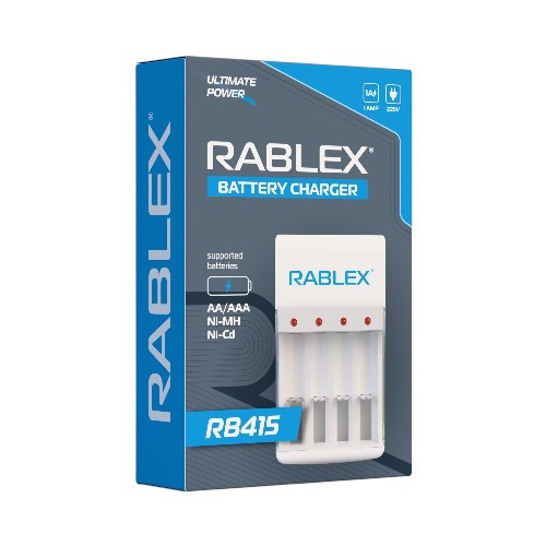 Зарядное устройство Rablex RB415 на 4 AA/AAA R3/R6 1.2V Днепр - изображение 1
