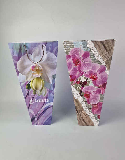 Бумажный пакет большой под орхидею 52см (12 шт) Харьков - изображение 2