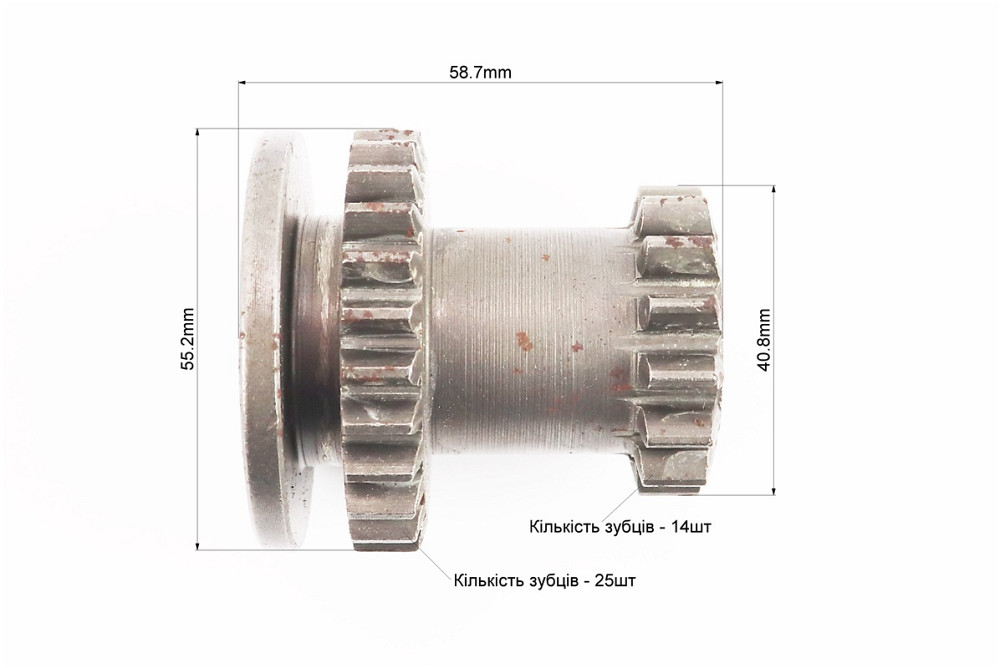 Шестерня КПП первинного вала Z-14x25 Київ - фото 4