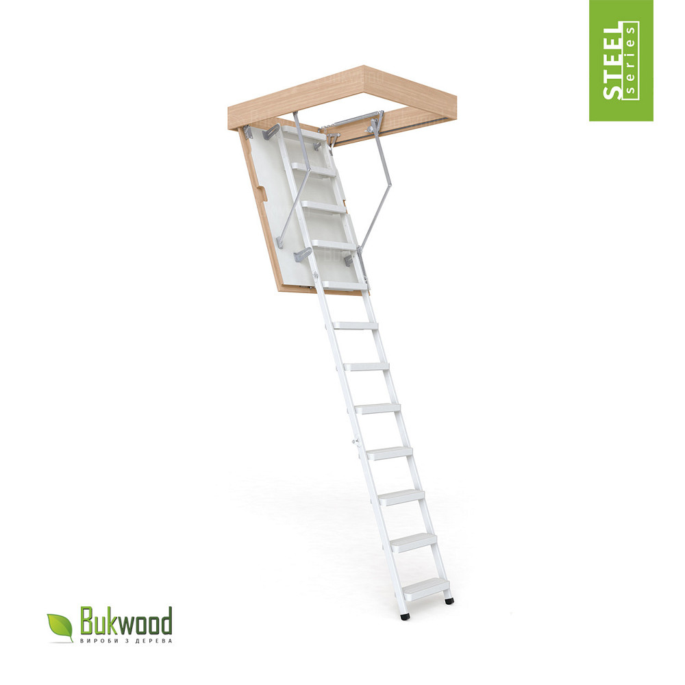 Сходи на горище Bukwood Steel Step Київ - фото 4