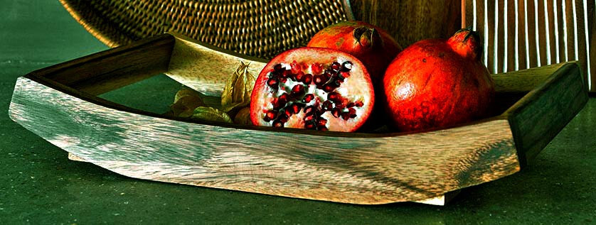 Поднос деревянный 