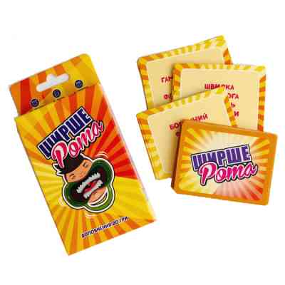 Настольная игра Fun Games Shop Шире Рота: Дополнение к игре (Watch Ya'' Mouth: Expansion) (укр.) (FGS59) Винница