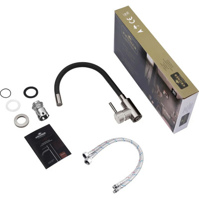 Змішувач Kroner Klassisch-PVD035BLK (CV032635) Вінниця - фото 8