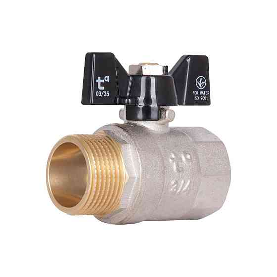 Кран кульовий Thermo Alliance Base 3/4" ВЗ для води (метелик) SD607W20 Київ
