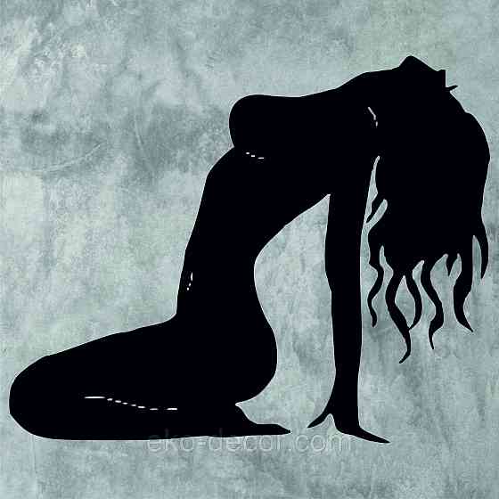 Декоративне настінне Панно «Силует жінки», Декор на стіну Київ