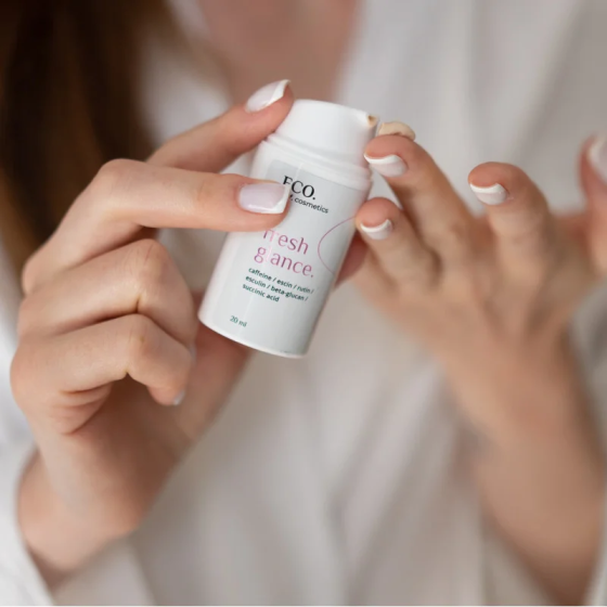 Крем для шкіри навколо очей від набряків Fresh Glance Eco.prof.cosmetics 20 мл Київ